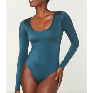 ANDIE SWIM Torquay One Piece Rashguard Womens S Aegean Long Sleeve Swimsuit NWT